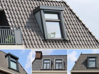 Sfeerimpressie polyester dakkapellen